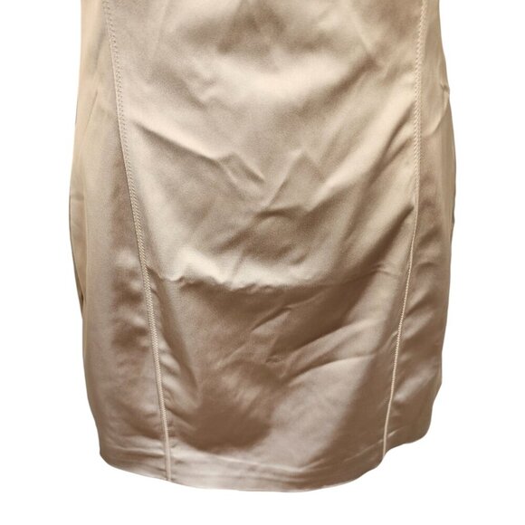 Ten NWT Aritzia Shimmer Satin Tube Dress Satin Look and Silk Feel Sz 12 - Picture 10 of 16